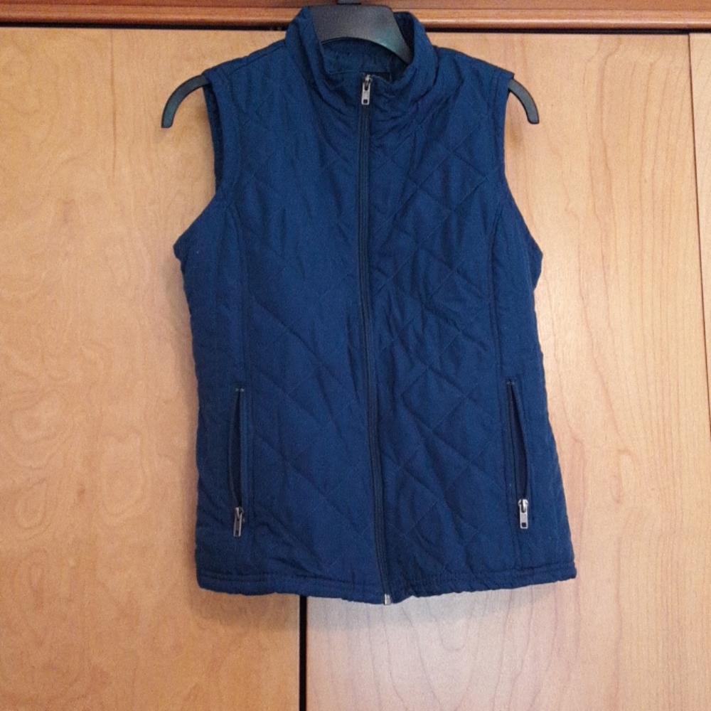 Relativity Teal Colored Zippered Vest